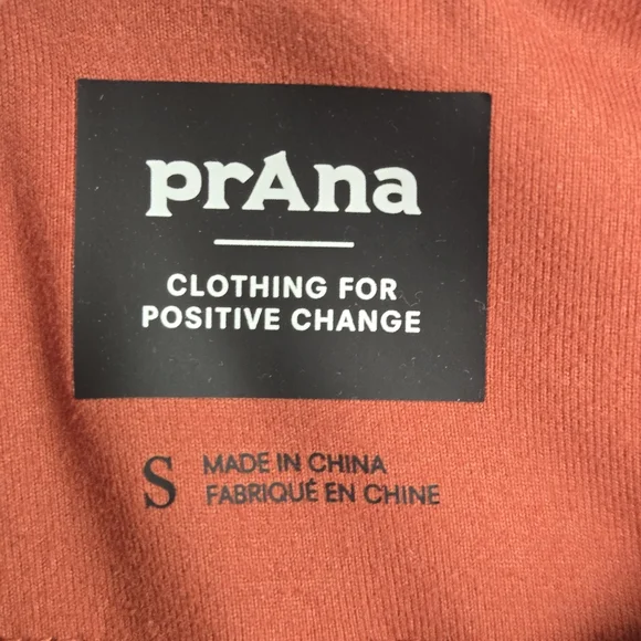 Prana Kanab Clay Rust Orange Organic Cotton Blend Jogger Hiking Pants Sz S - Picture 11 of 16